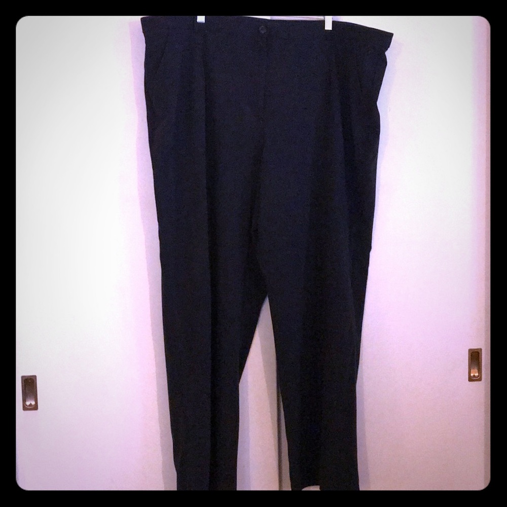 26W Plus Size Black Pants
